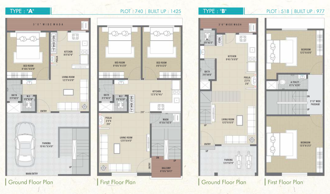 Green Rivera Layout Plan