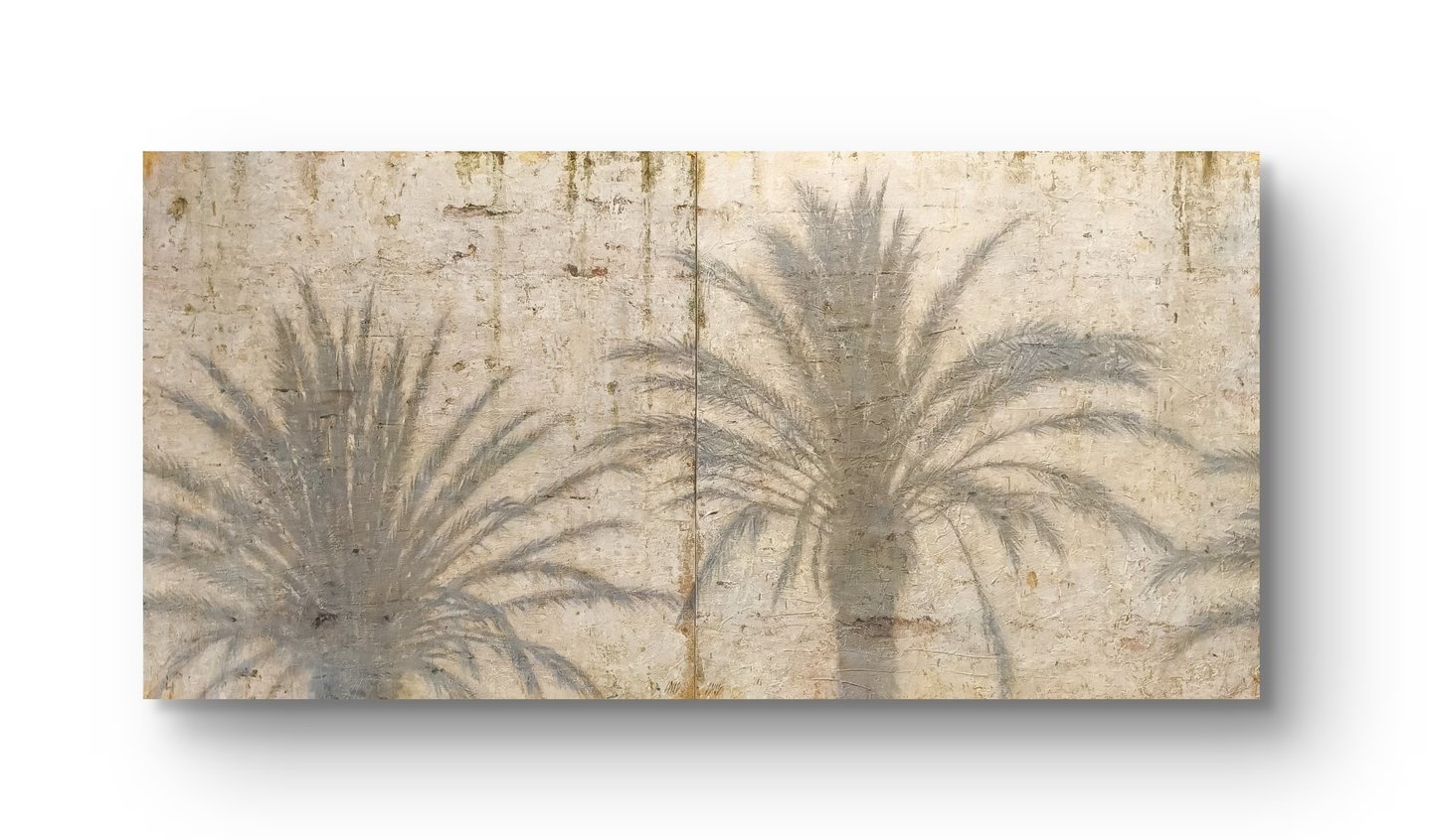 TURNING PALMS II  100 X 200