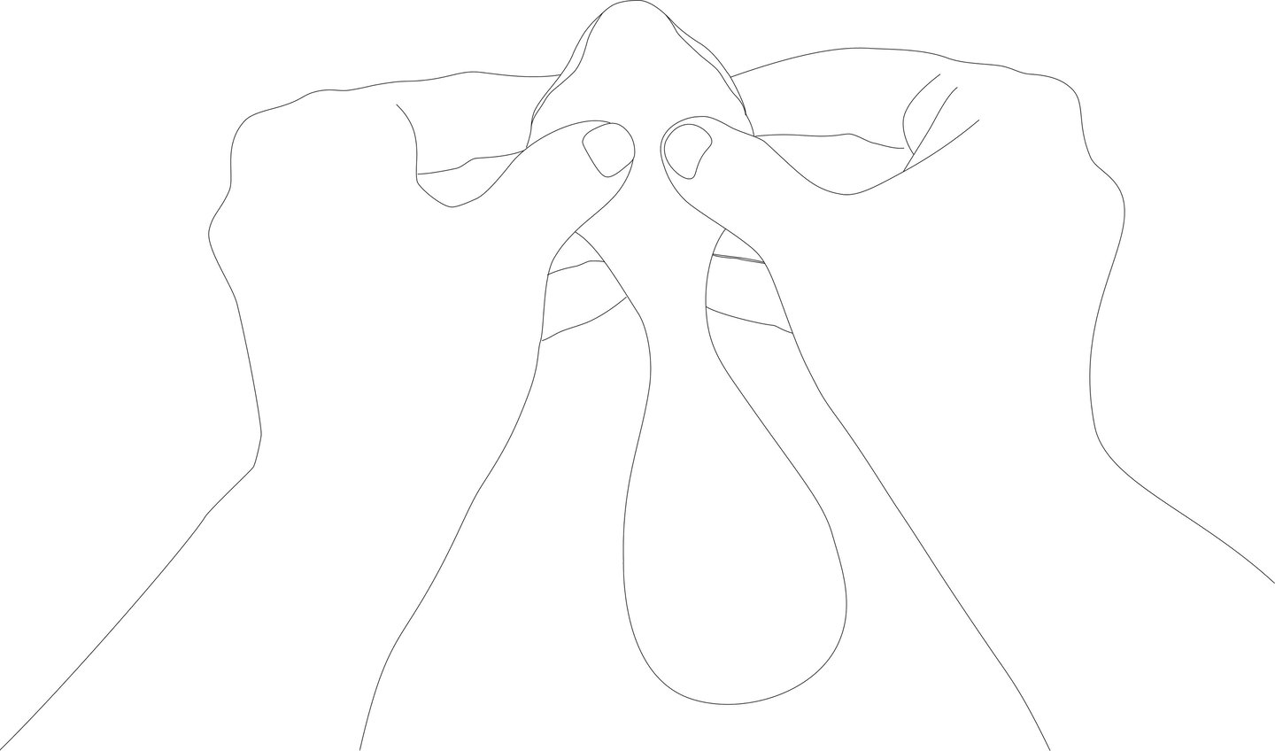 shaping crepe paper petal