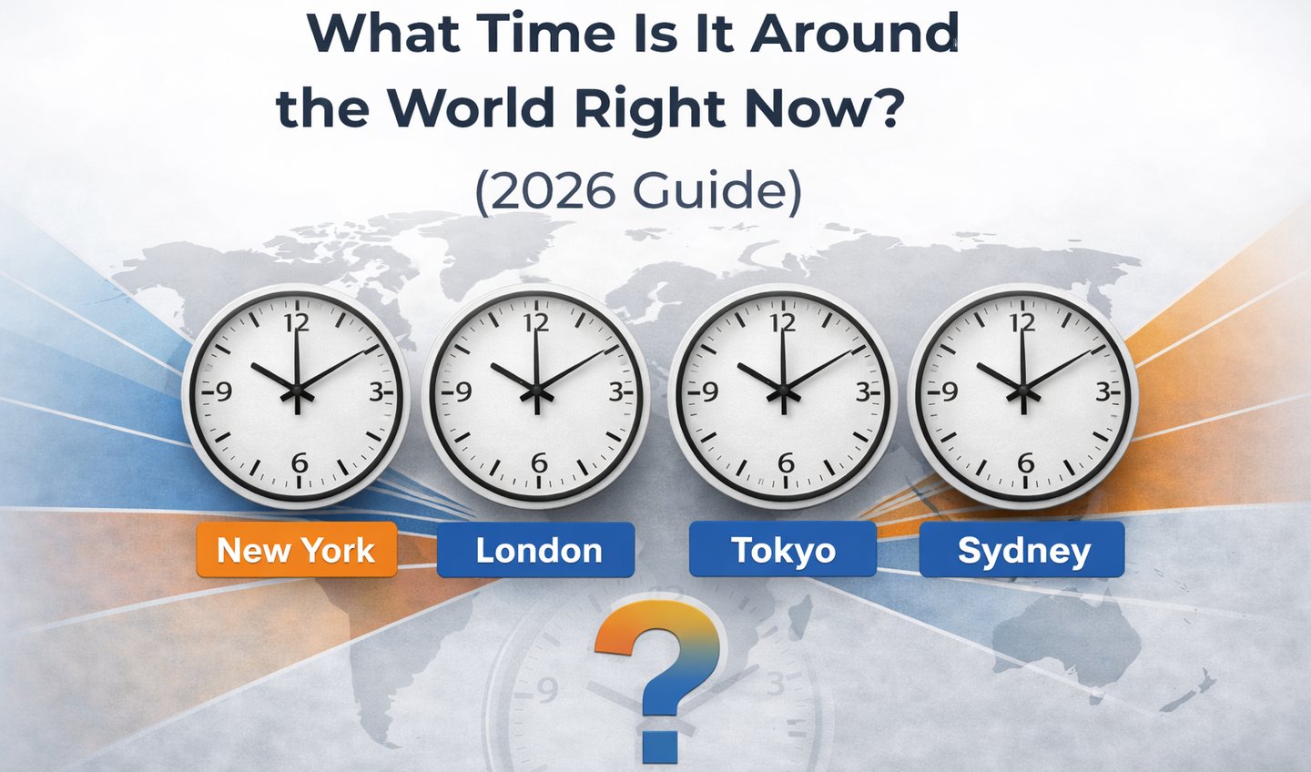What Time Is It Around the World Right Now (2026 Guide)_timenowonline.com