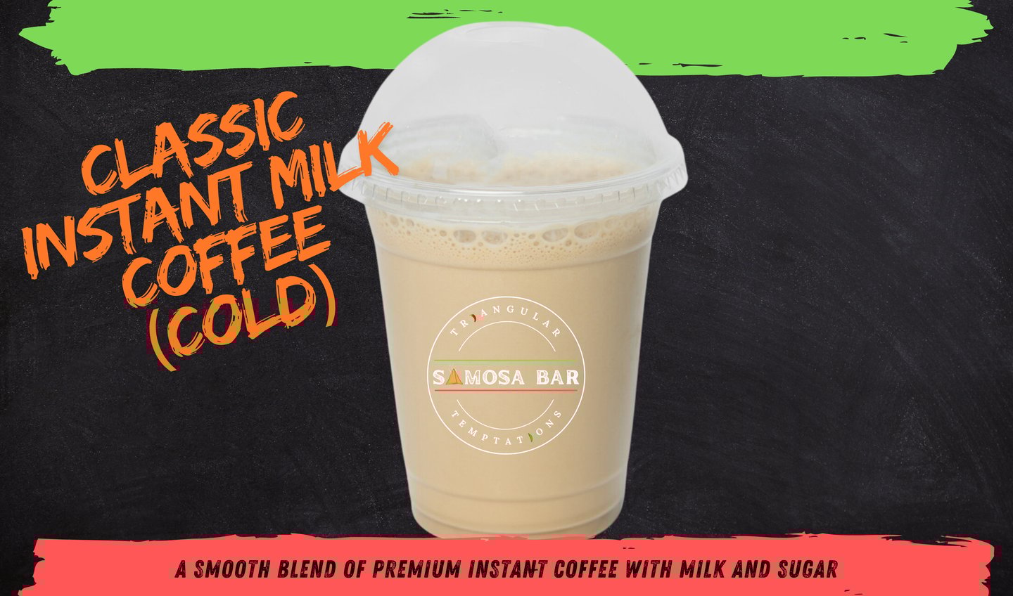 classic instant milk coffee cold