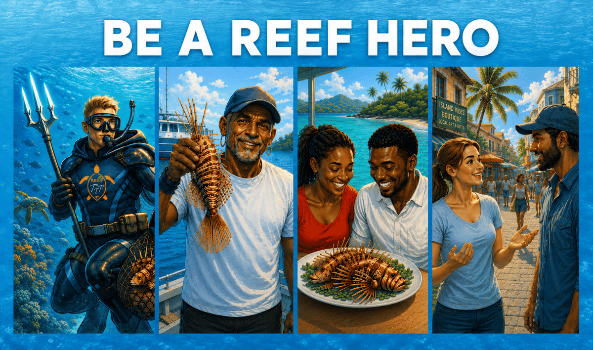 Every action matters in supporting Caribbean lionfish control efforts