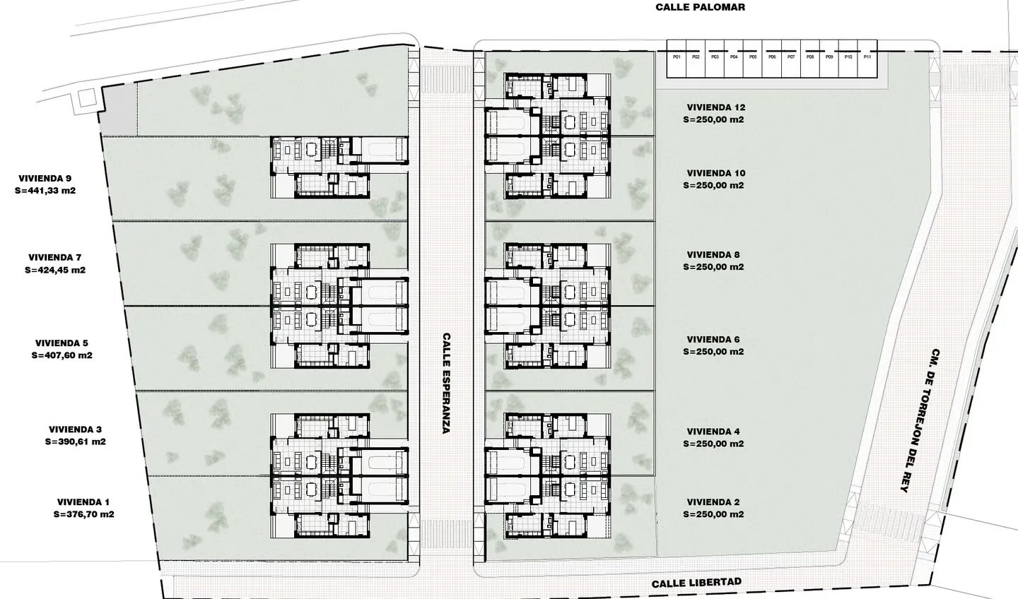 Plano Residencial Esperanza por Propeis