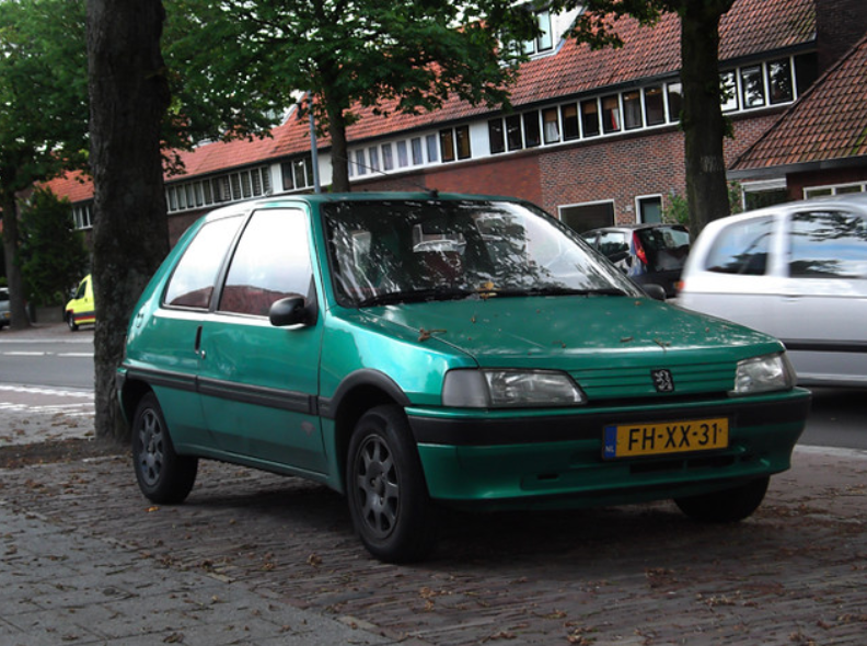 peugeot 106 trophy vert fluorite