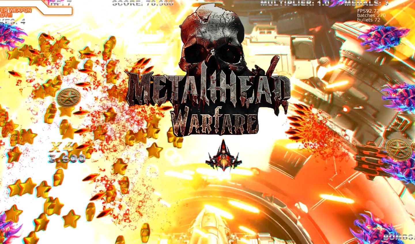 metal-head-warfare space shoot