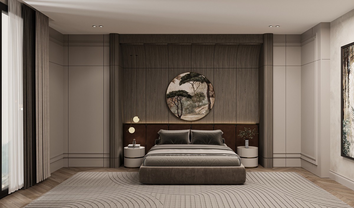 La Féra Interior Design tarafından tasarlanmış modern ve zamansız iç mekan detayı.