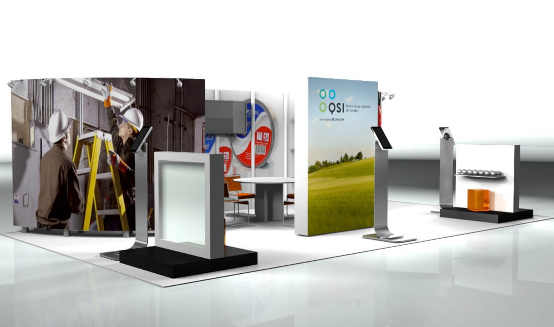 Diseño de Stand en Cartón