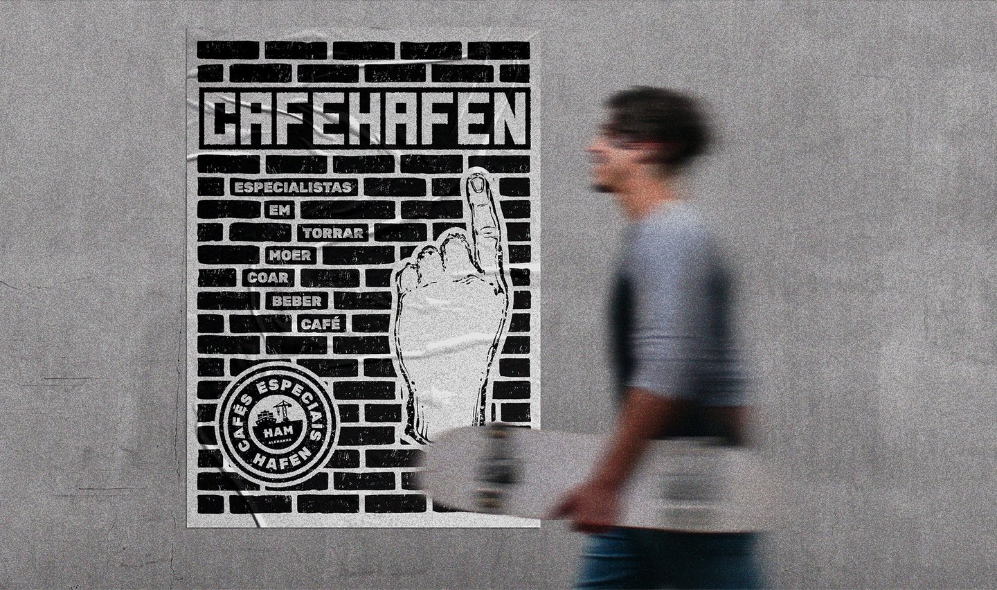 Criação de Identidade Visual | Cafehafen | Cafés Especiais