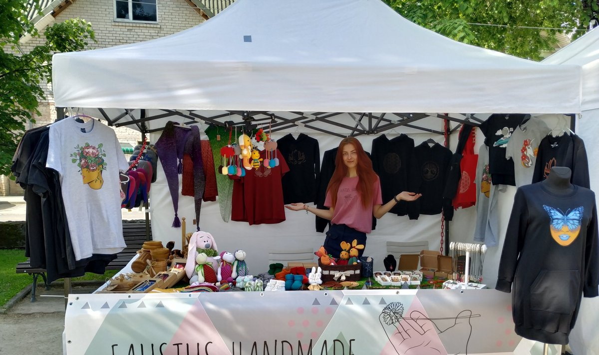 Faustė bagdonitė, Faustus rankdarbiai / handmade įkūrėja -  interviu delfi.lt