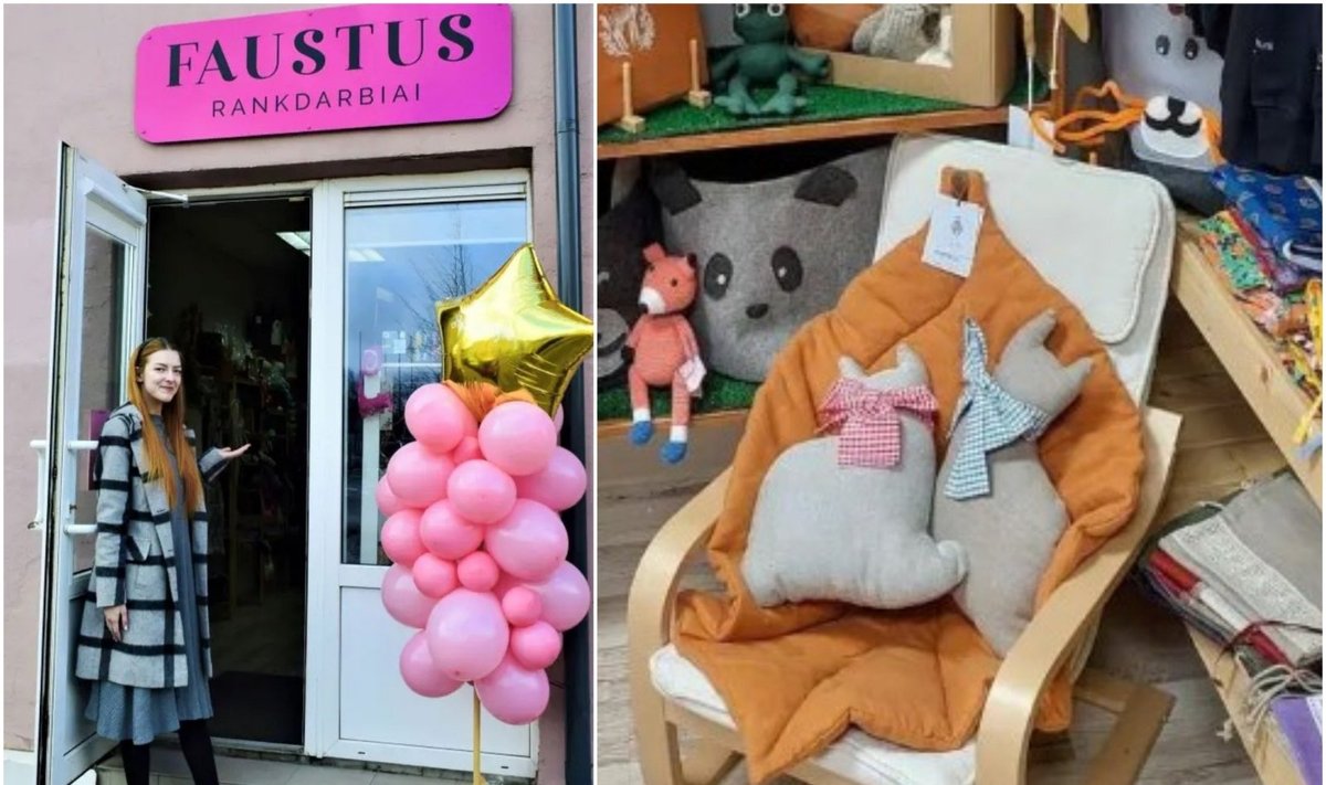 Faustė bagdonitė, Faustus rankdarbiai / handmade įkūrėja -  interviu delfi.lt