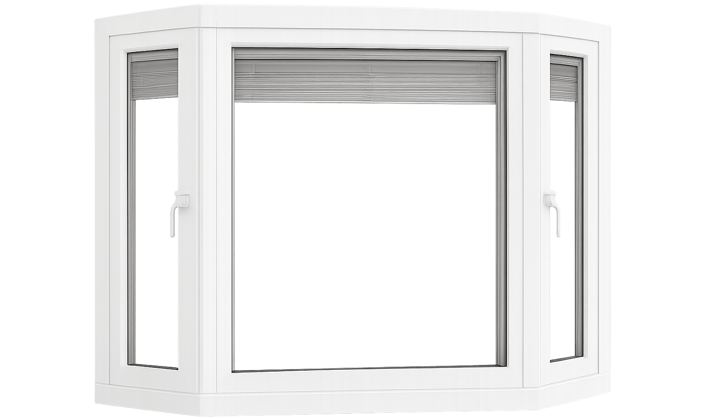 UPVC bay window with double glazing installed in Auckland home, New Zealand