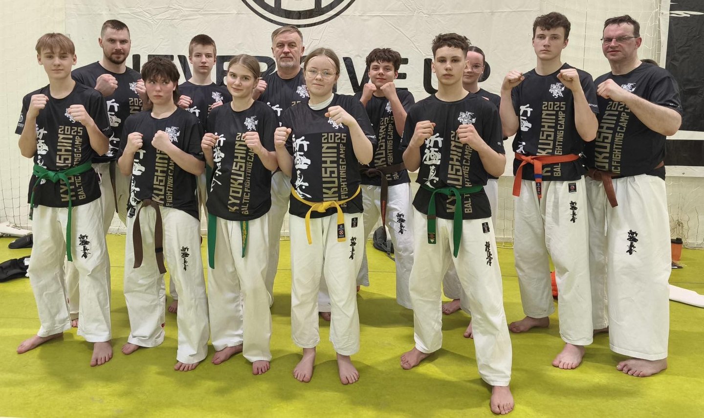 Baltic camp 2026 „Energijos“ klubo sportininkai kovų seminare