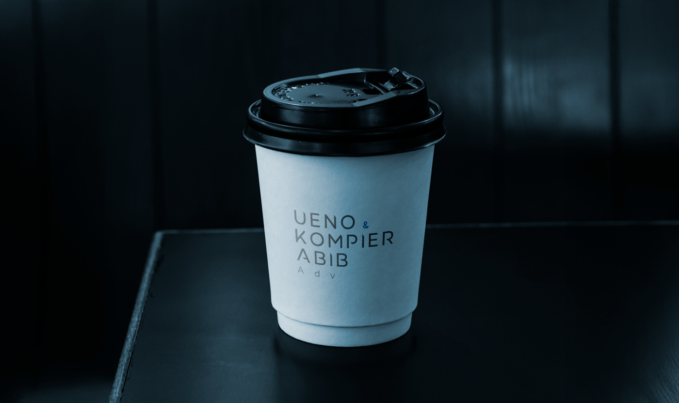 Projeto Ueno & Kompier Abib – Projeto de Identidade Visual feito pelo Estúdio Criativo Voluca