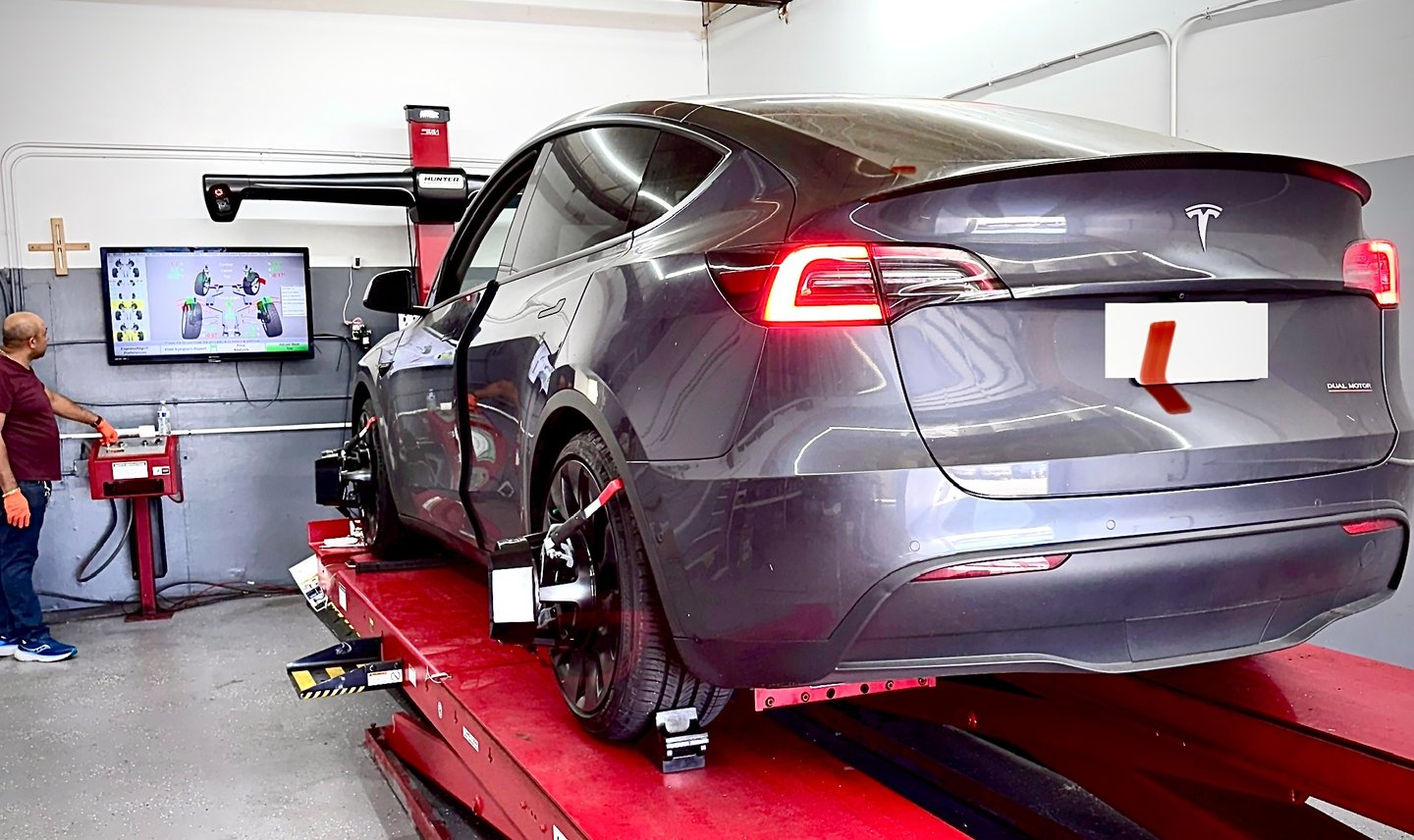 wheel alignment for Tesla
