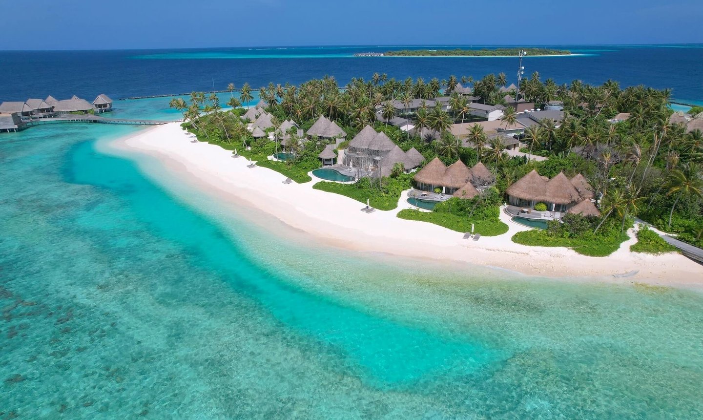 The Nautilus Maldives island view