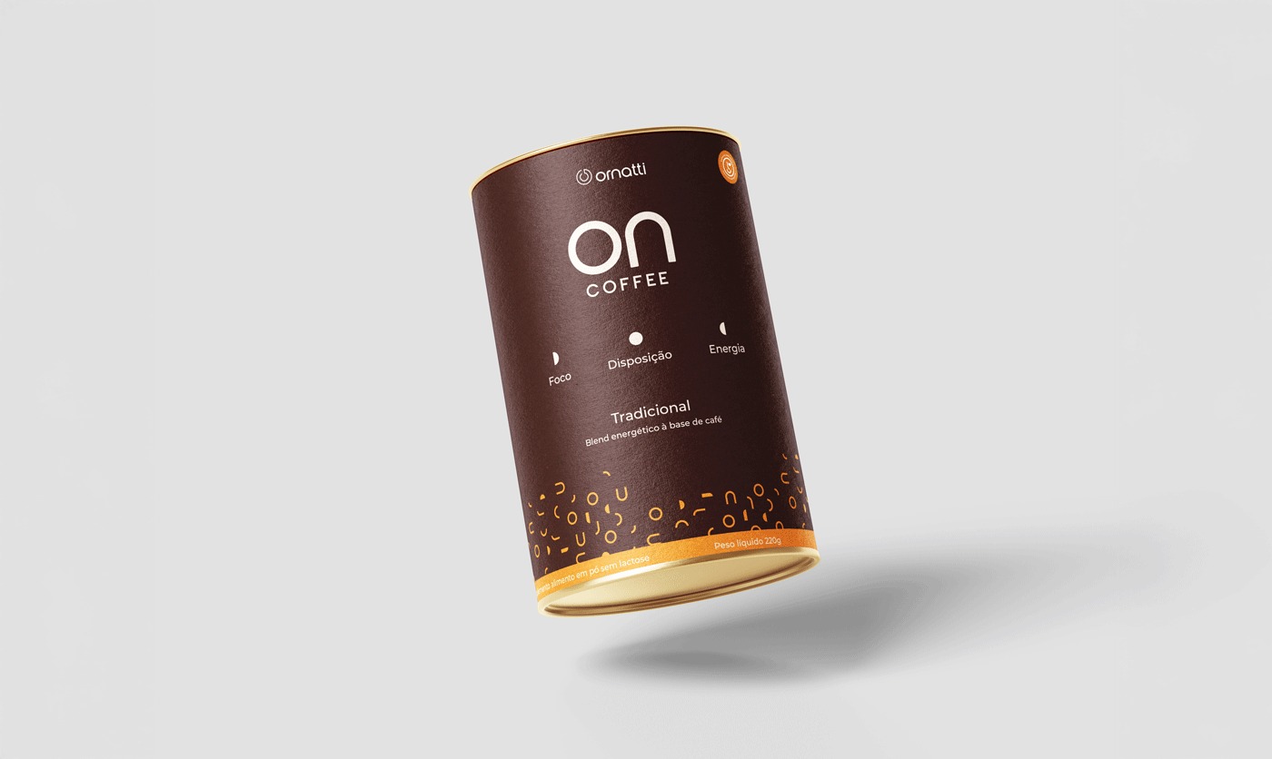 Projeto On Coffee – Projeto de Identidade de marca feito pelo Estúdio Criativo Voluca