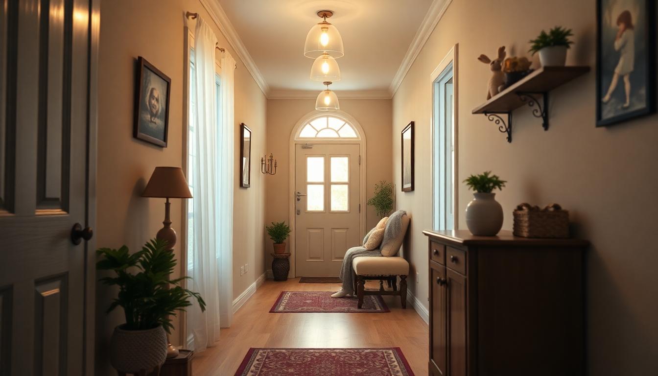 hallway in a home