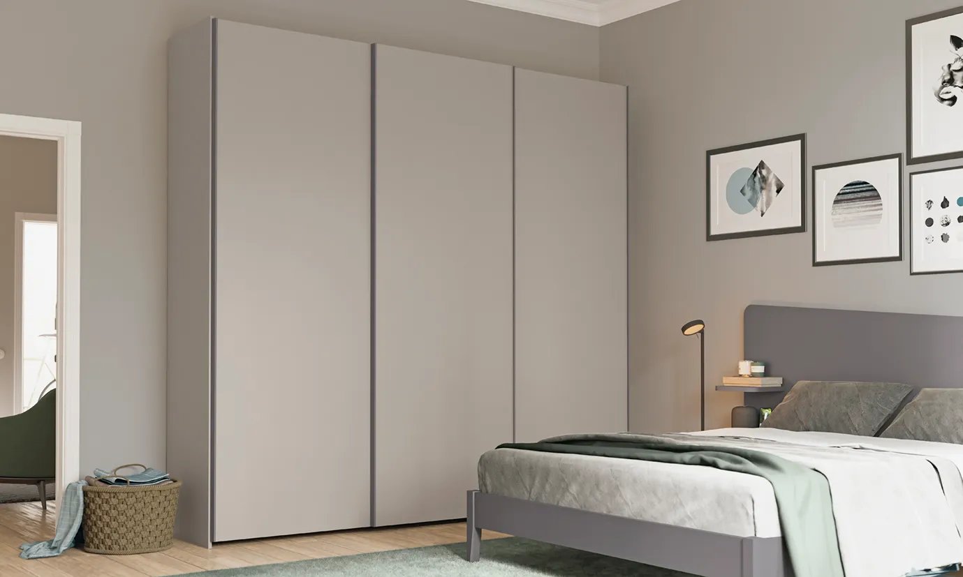 MazarakisArt: Συρώμενη Ντουλάπα Δωματίου - Λευκό 01