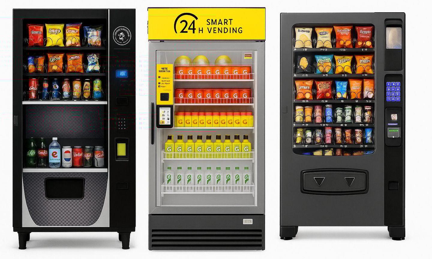vendorcaters High-quality free vending machines for businesses offering snacks and beverages