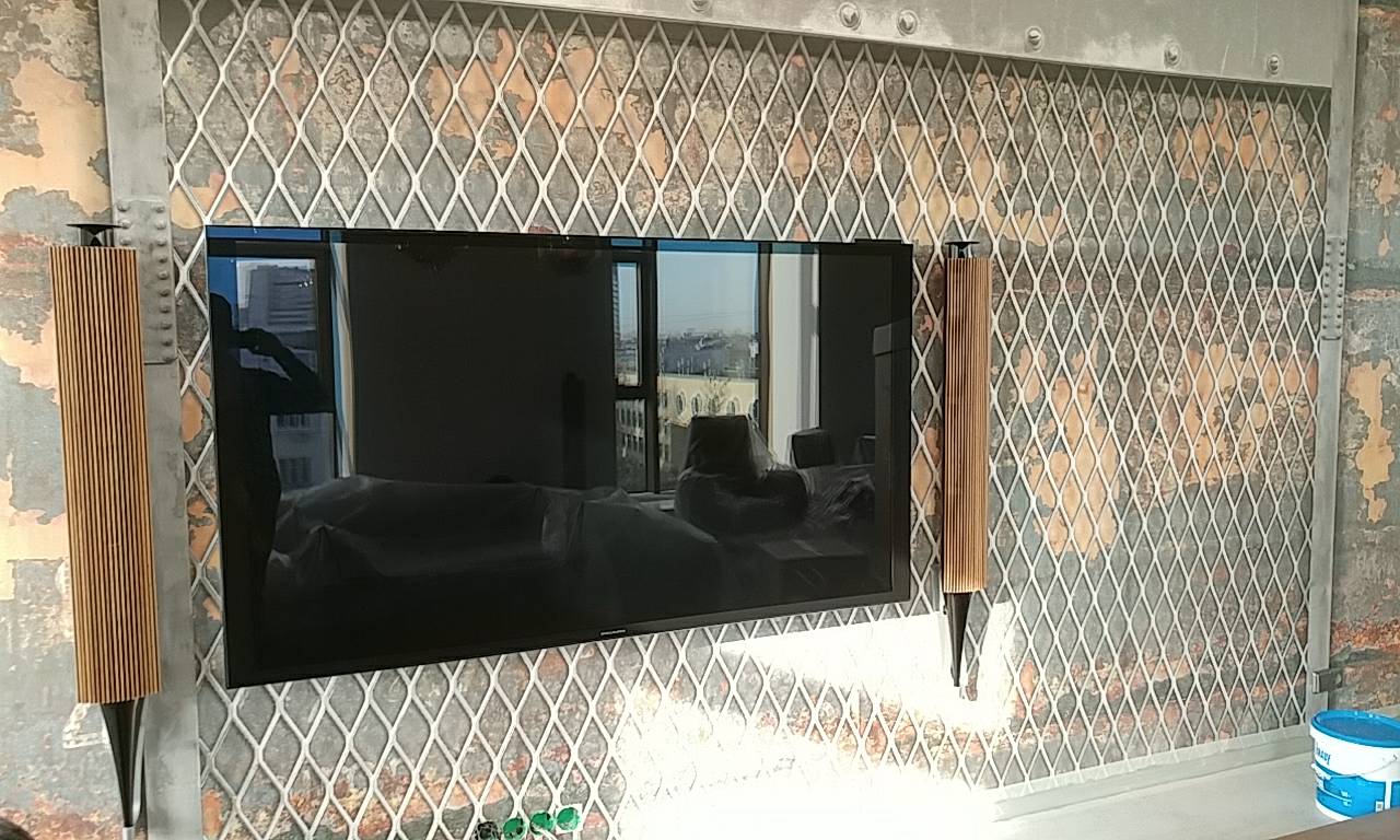 metalinio tinklo siena