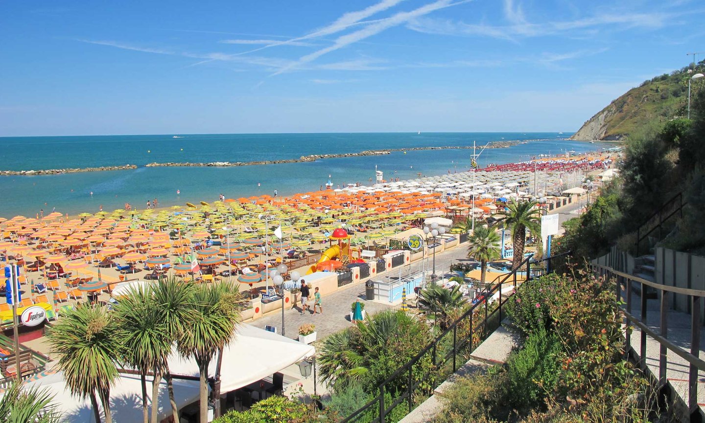 Piaggia privata Gabicce Mare, Vacanze al mare
