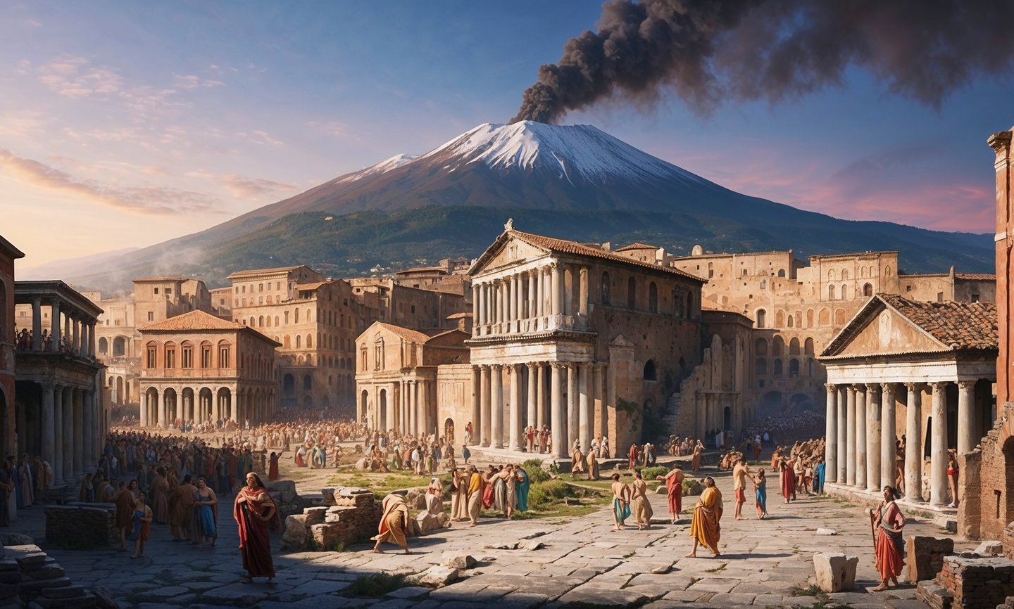 Mt Vesuvius begins to rumble to life