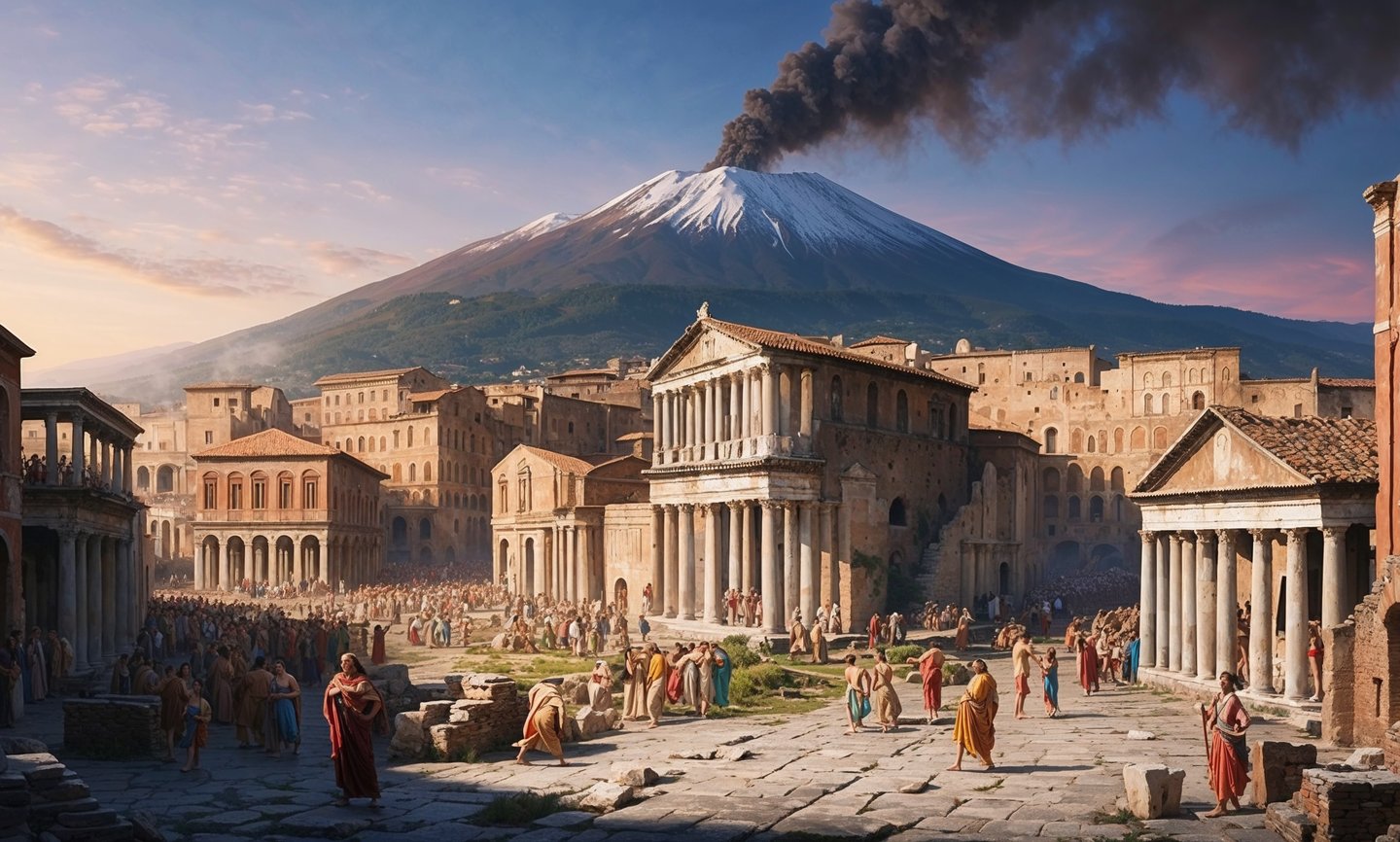 Mt Vesuvius begins to rumble to life