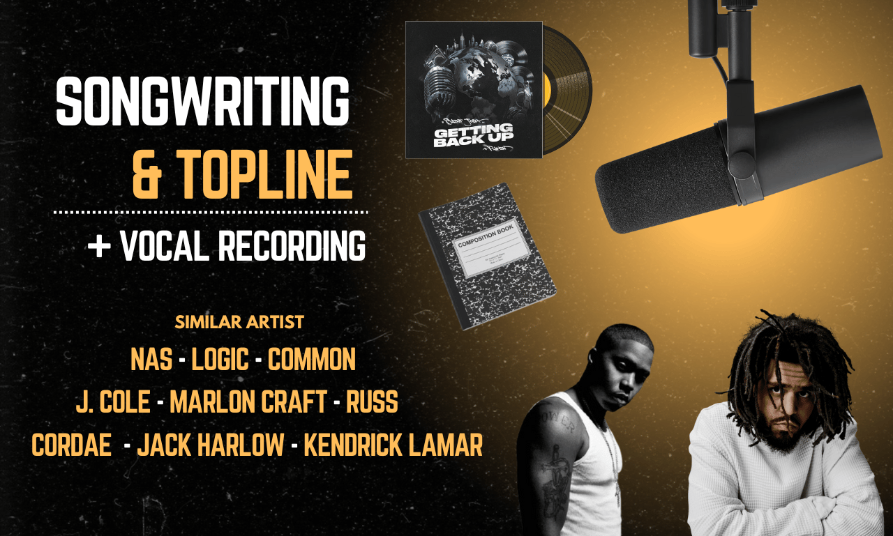 Compelling lyrics and vocal performances that will bring your musical vision to life