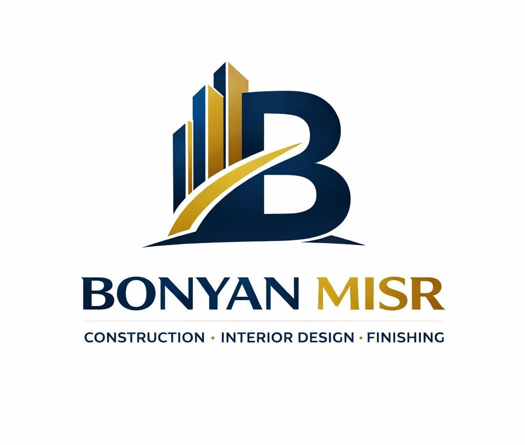 a construction company logo for bonyann msr construction