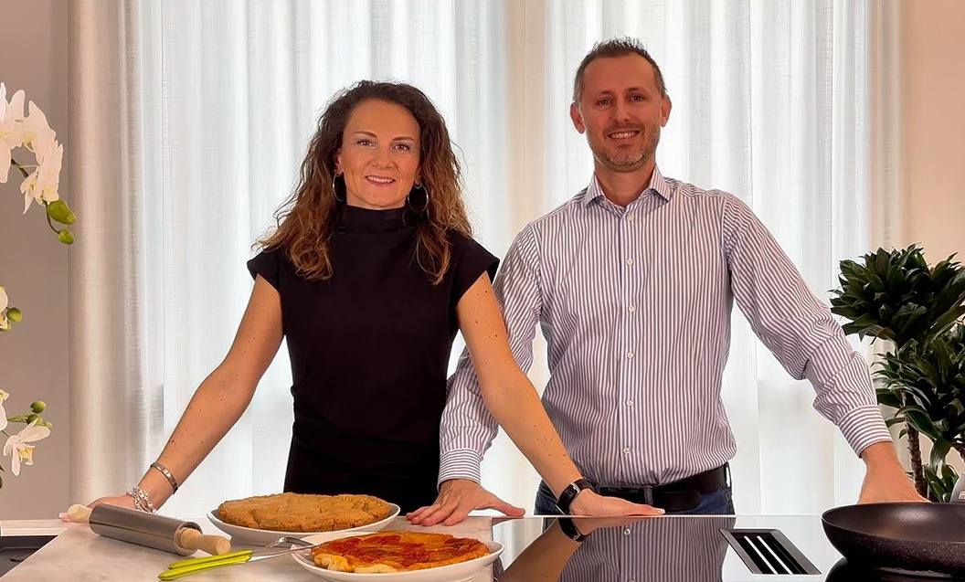 Healthy and Delicious – Francesca and Daniel cooking Mediterranean recipes in Italy