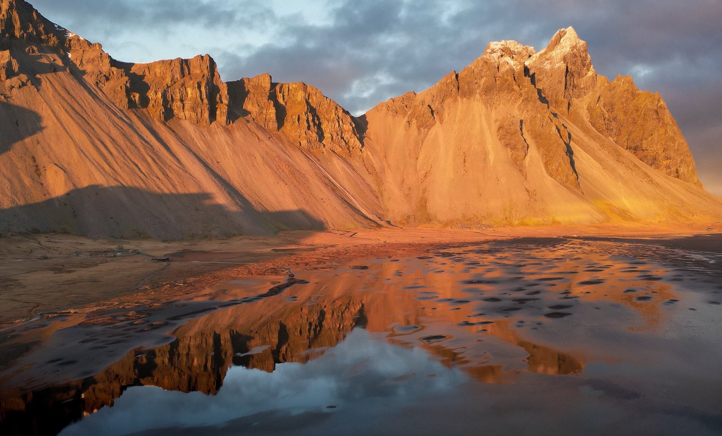 coucher de soleil Islande 