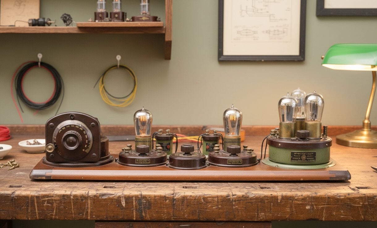 Atwater Kent Model 7 - Part No. 4066, 4205, 4275