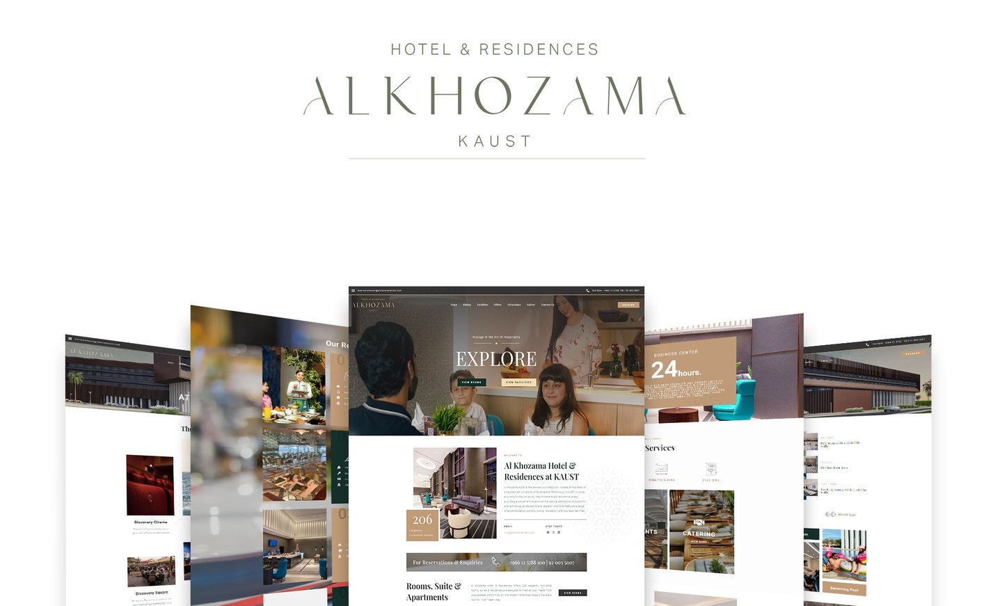 Al Khozama Hotel and Residence Website