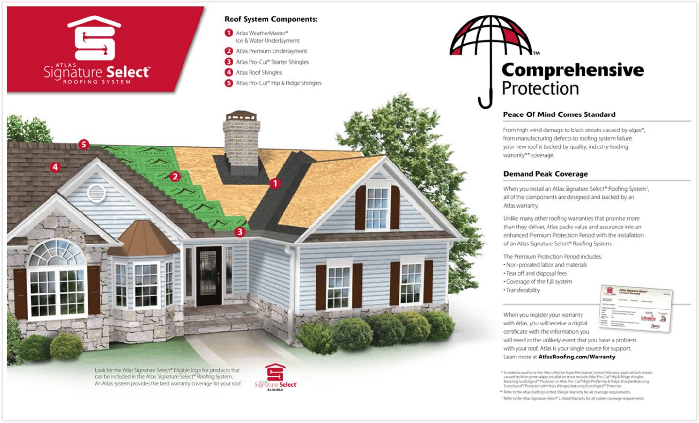 Atlas Signature Select Roofing System
