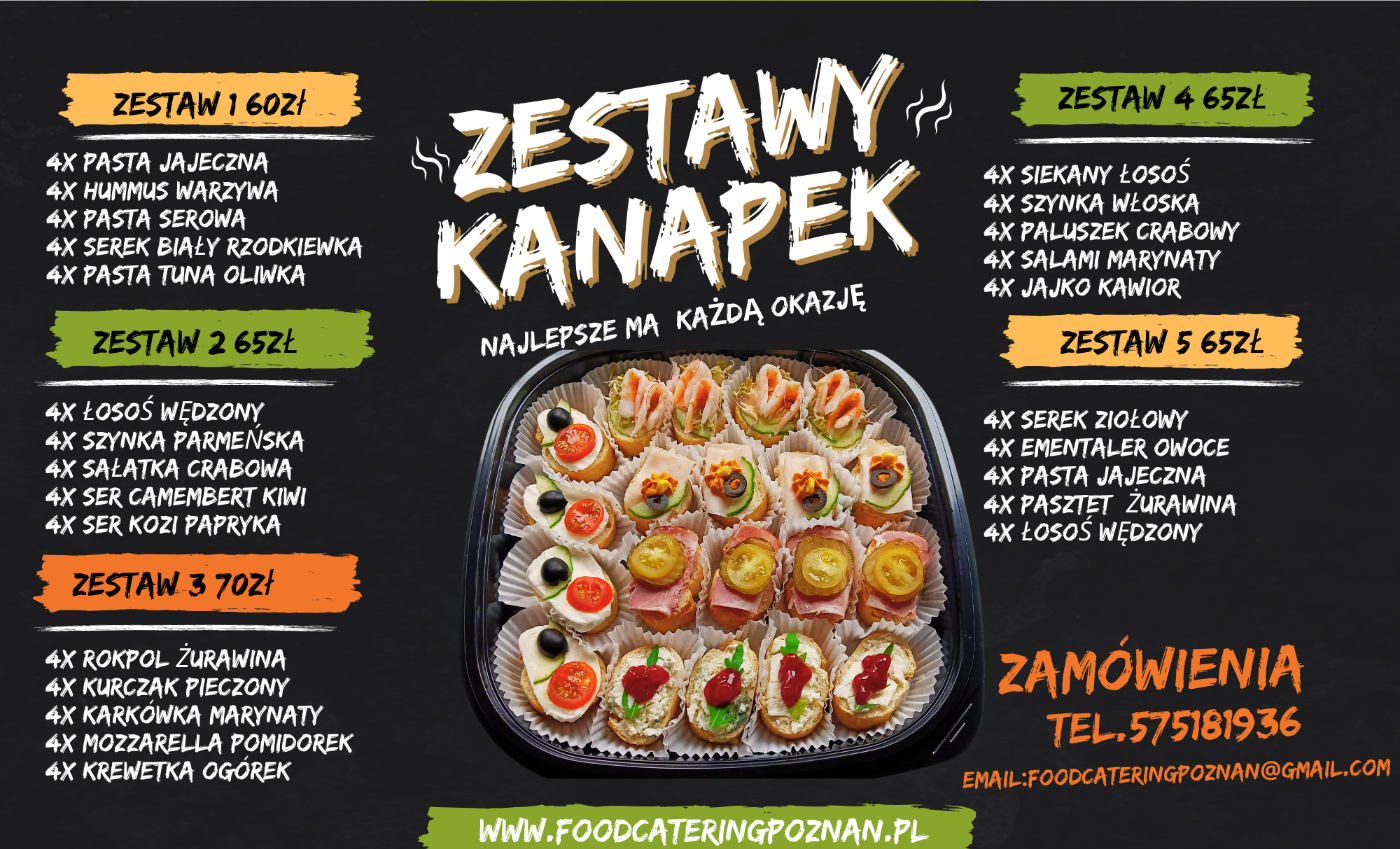 Kanapki menu