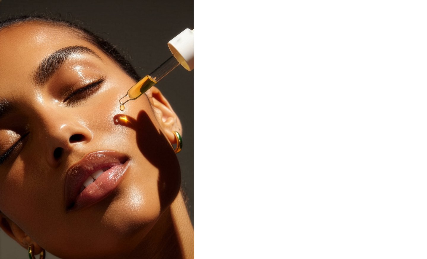 woman with skin care being administered