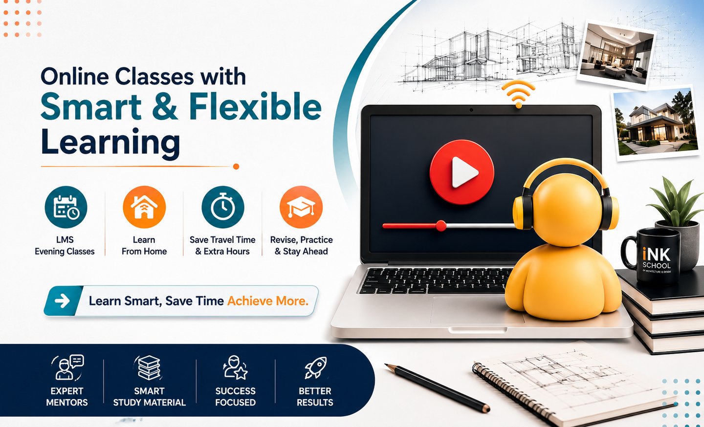 Smart online architecture coaching at INK Schoo