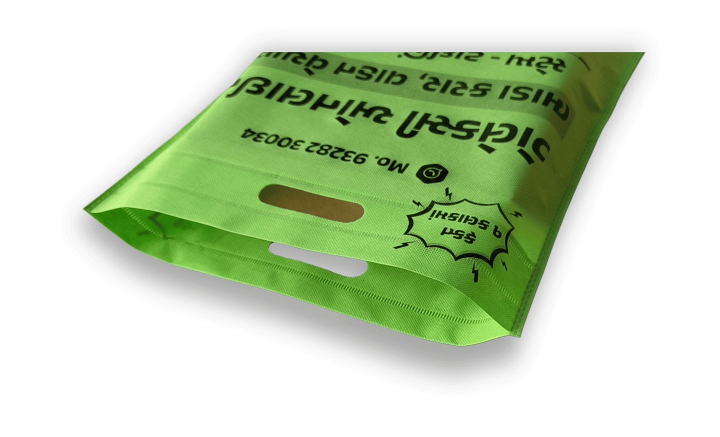 Non Woven D cut Printed Bag