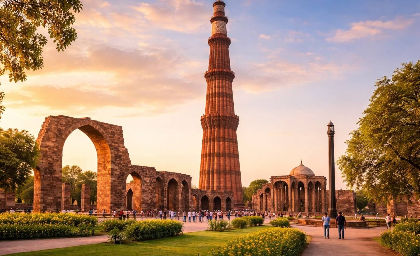 Qutab Minar Complex in Delhi