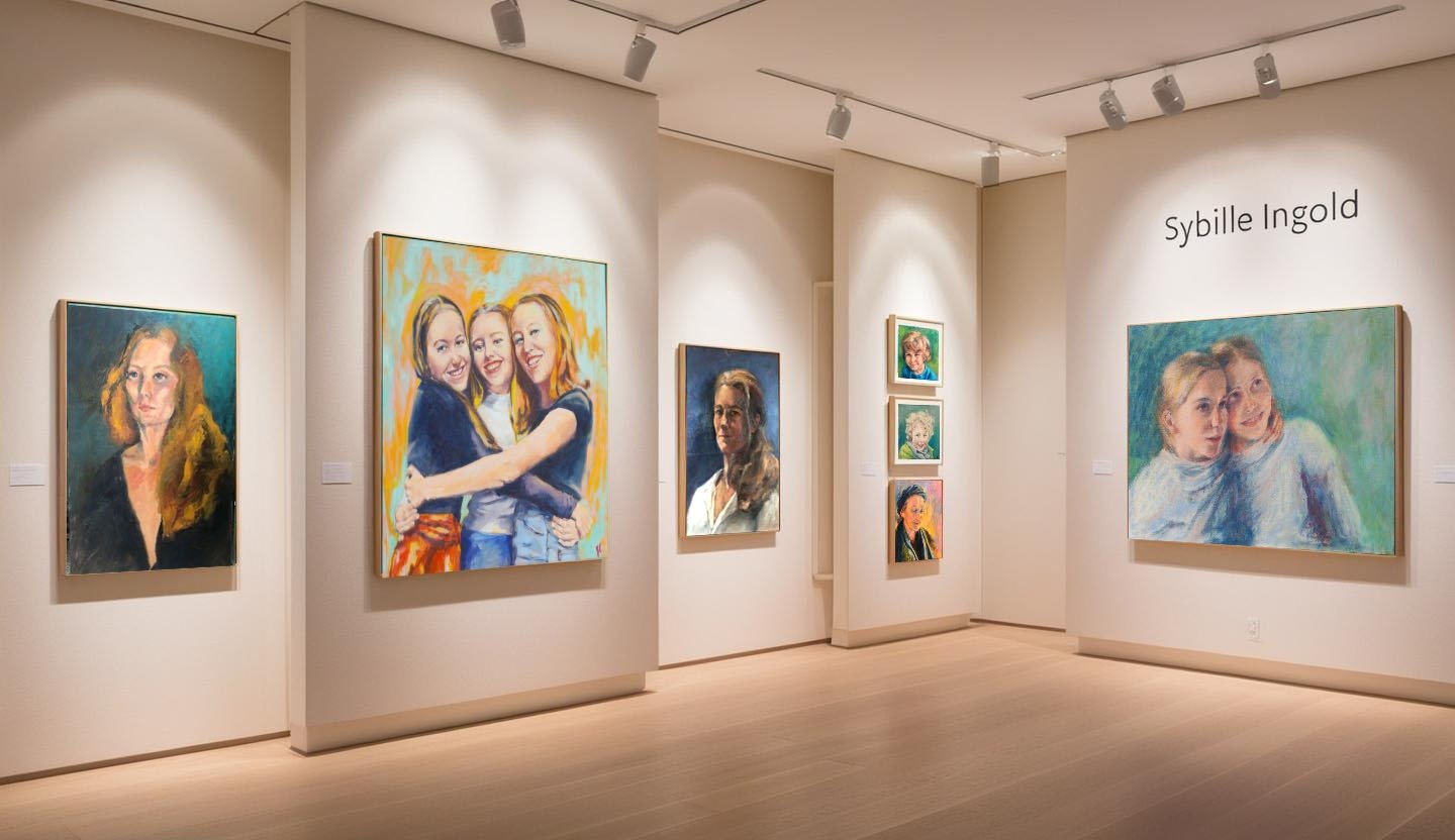 Galerie d'art portraits de Sybille Ingold