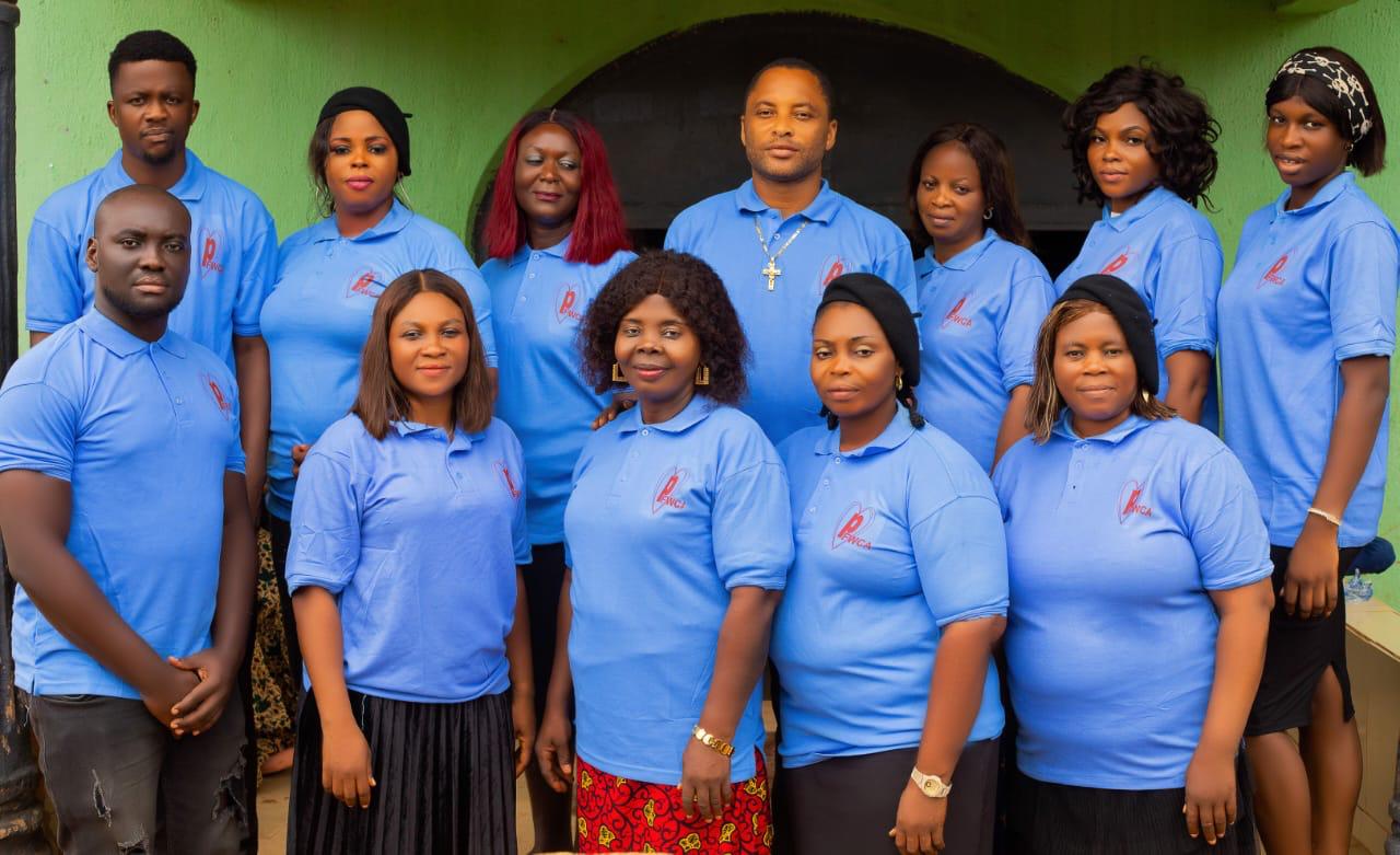 Image of volunteers from Nigeria