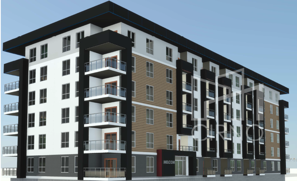 Residential Building in Sagehill, Alberta designed by Cirno Design 