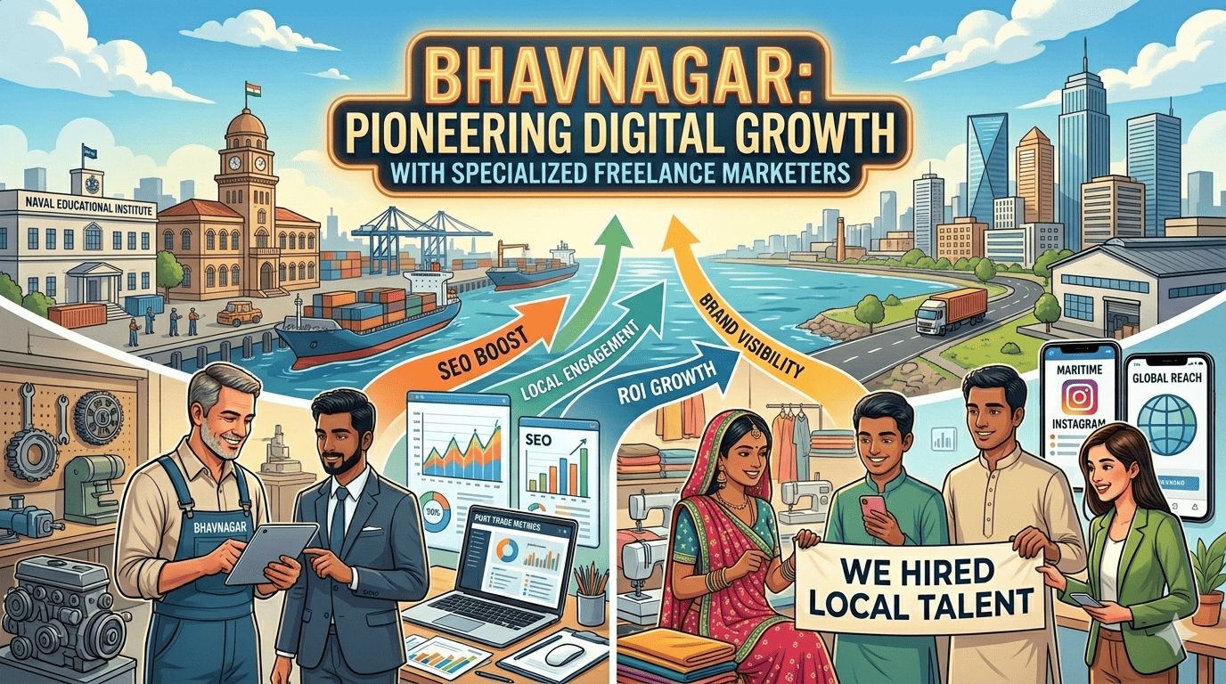 hire digital marketing freelance consultant and expert in bhavnagar