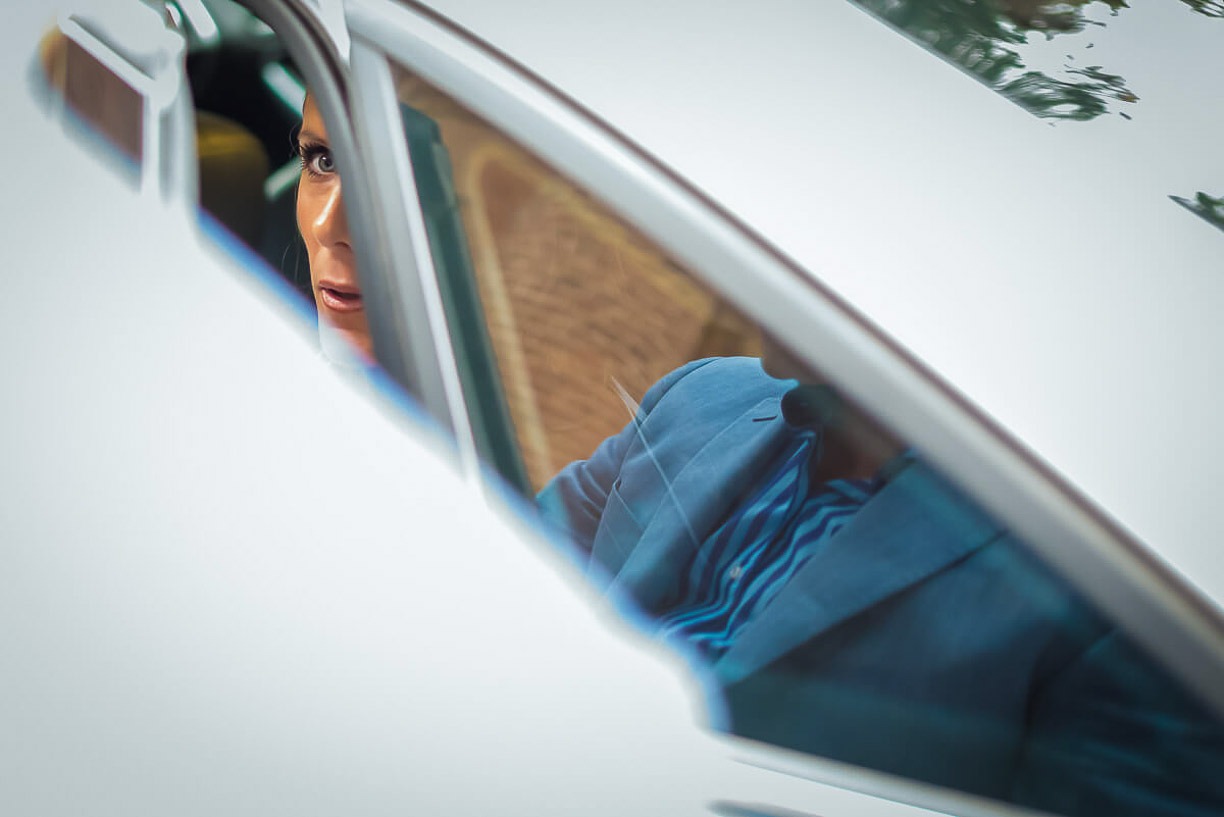 Llegada de la novia a la iglesia