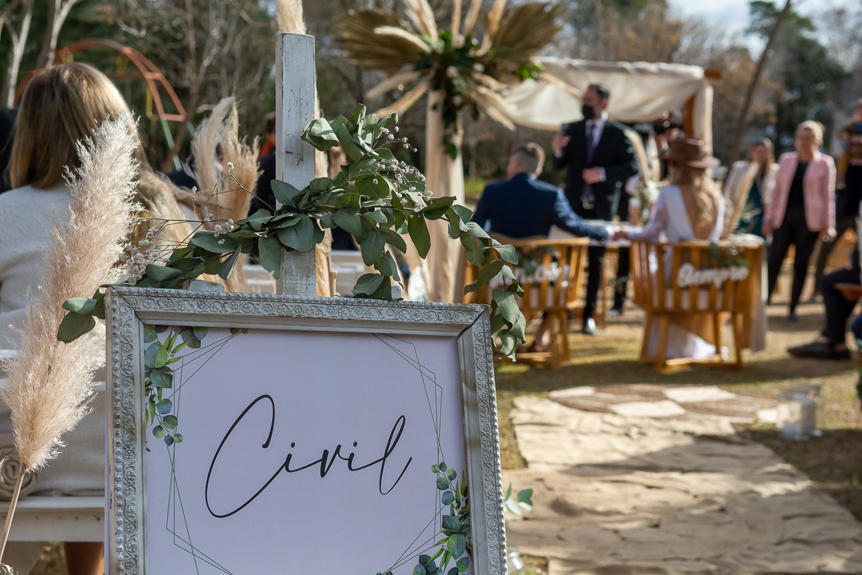 Ceremonia civil en alta gracia