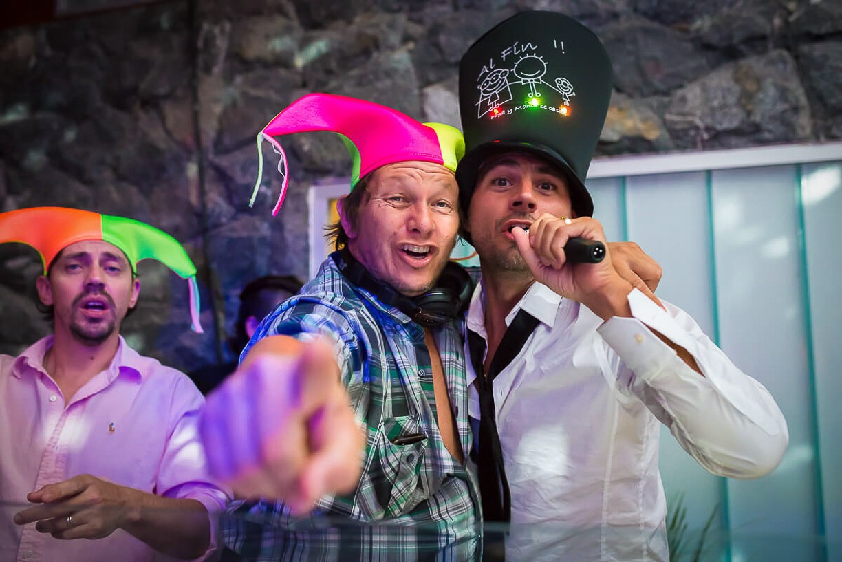 Novio con el DJ La Chancha Muñoz