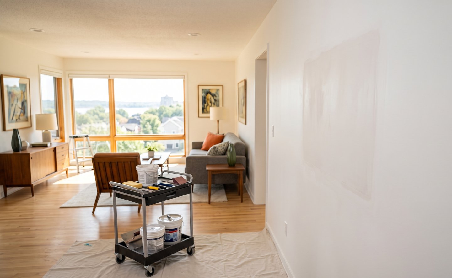 Drywall repair services located in