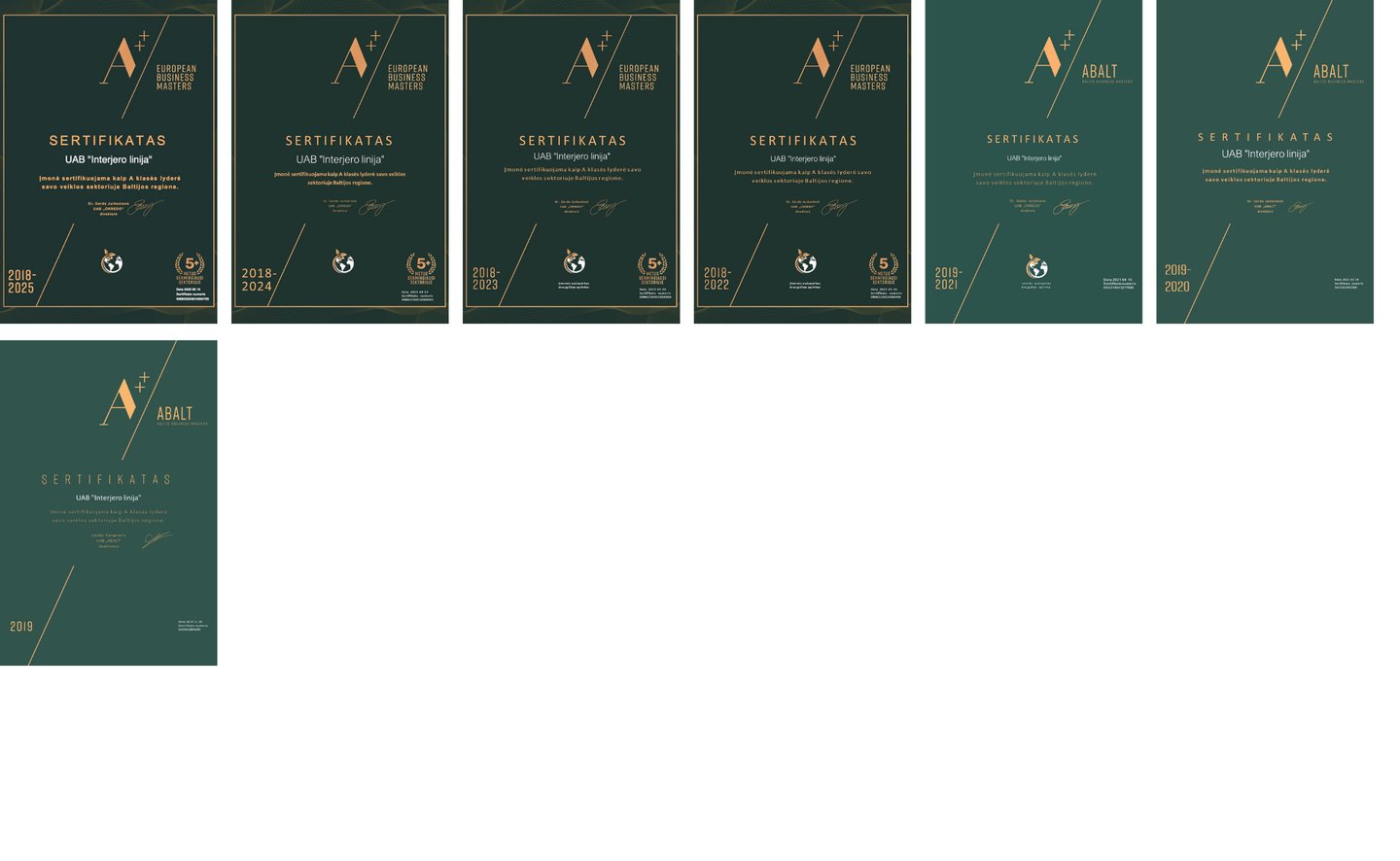 Europea Bussiness Master 2018-2025