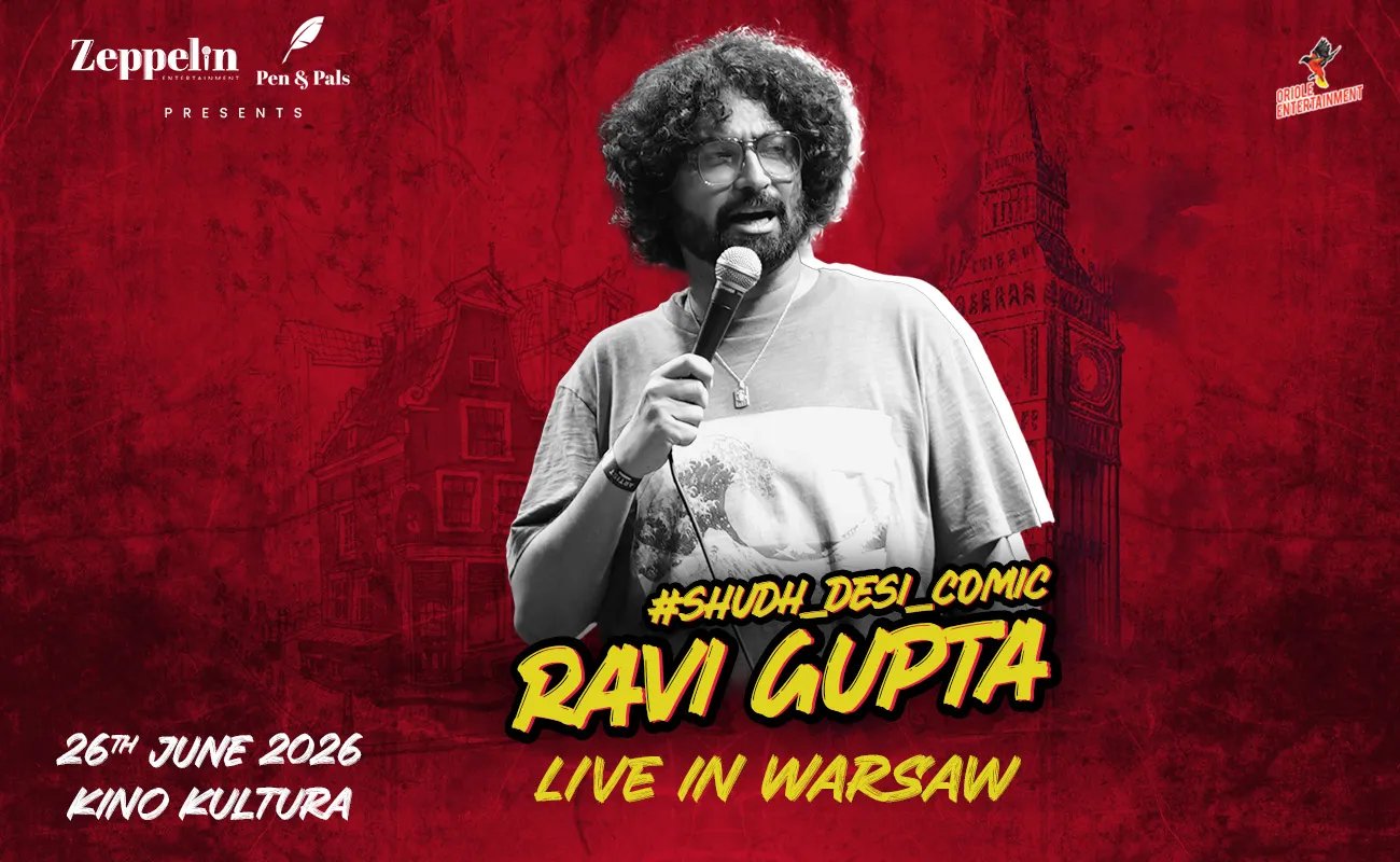 Ravi Gupta - Live in Warsaw. June 26 2026
