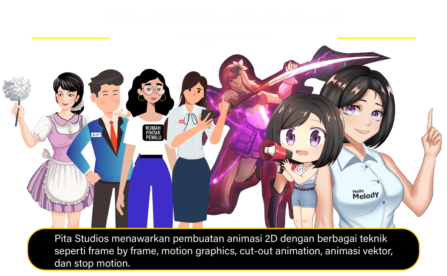 jasa pembuatan 2d animasi dan produksi konten